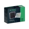 Naświetlacz LED solarny V-TAC 50W biały IP65 pilot timer VT-300W 4000K 4200lm